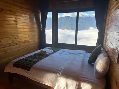 Double Room with Mountain View — Sky Hill Sapa Retreat